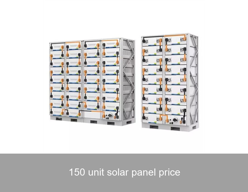 150 unit solar panel price