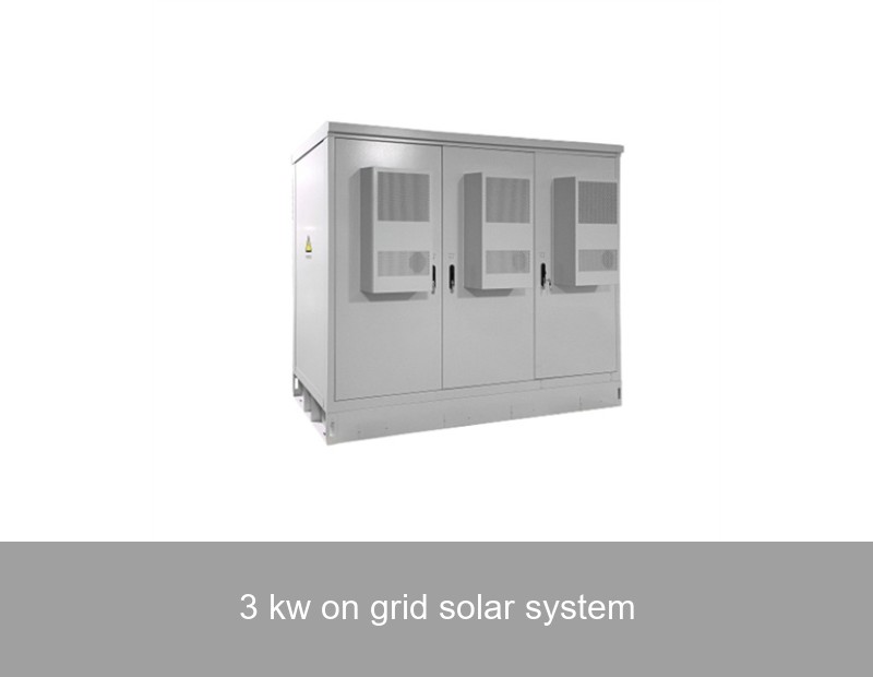3 kw on grid solar system