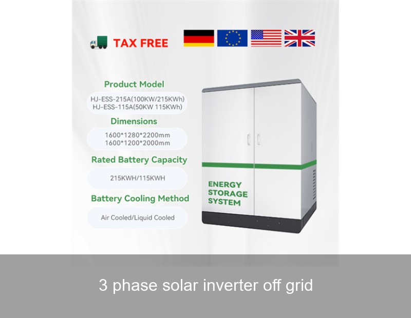 3 phase solar inverter off grid