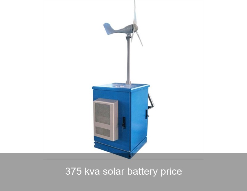375 kva solar battery price