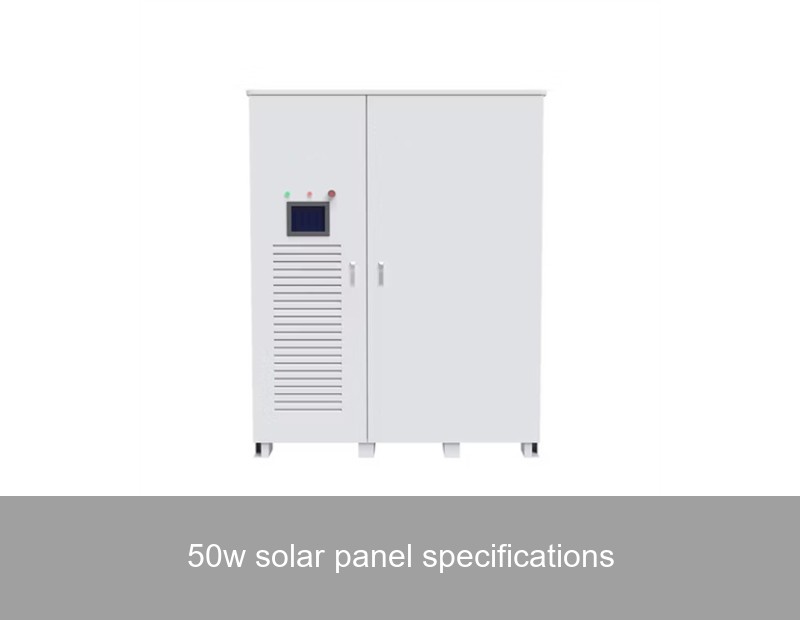 50w solar panel specifications