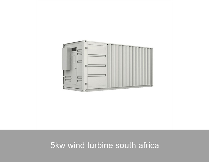 5kw wind turbine south africa