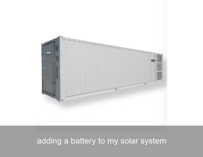 adding a battery to my solar system