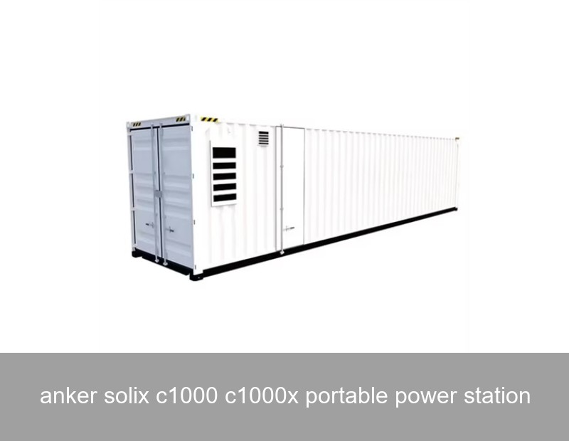 anker solix c1000 c1000x portable power station