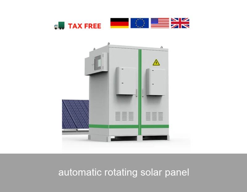 automatic rotating solar panel