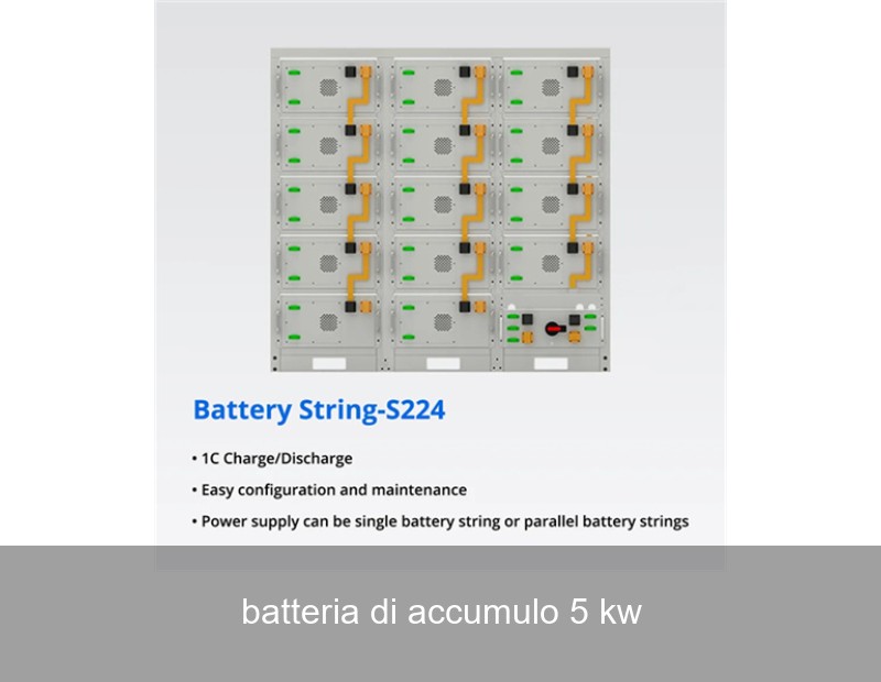 batteria di accumulo 5 kw