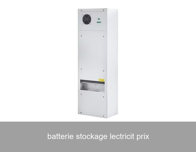 batterie stockage lectricit prix