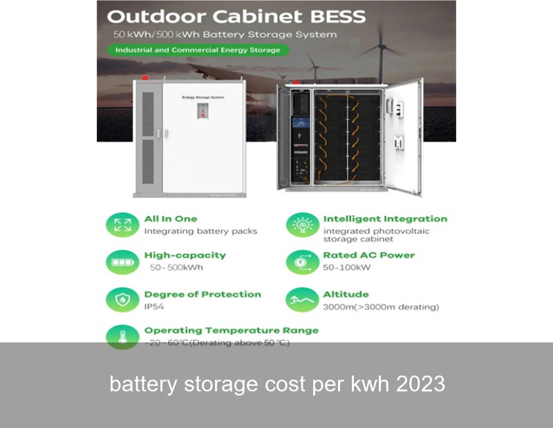 battery storage cost per kwh 2023