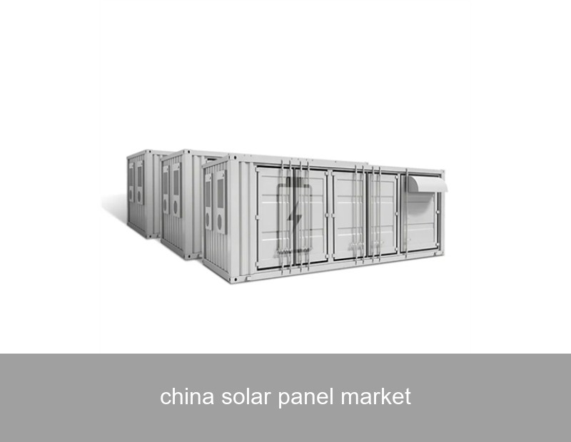china solar panel market