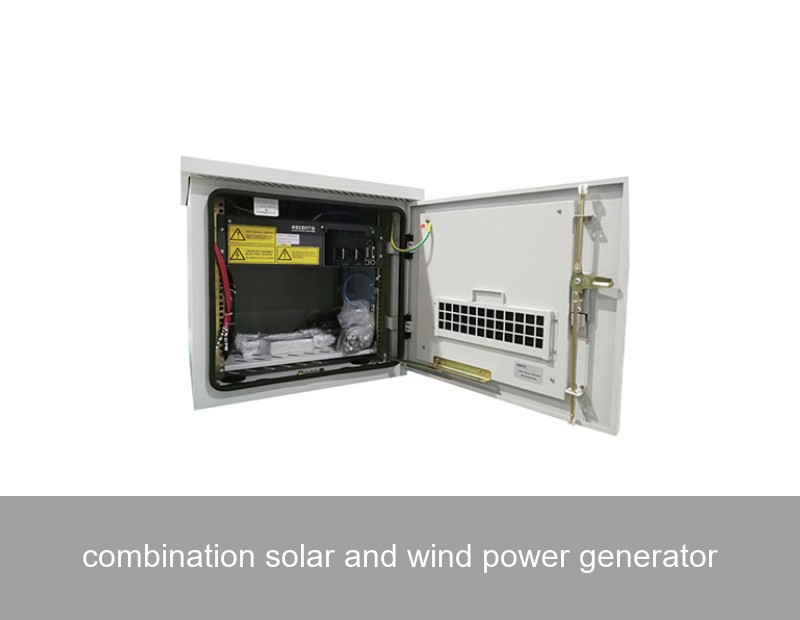 combination solar and wind power generator