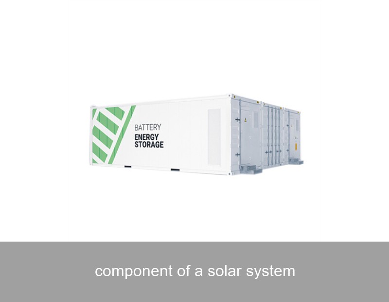 component of a solar system
