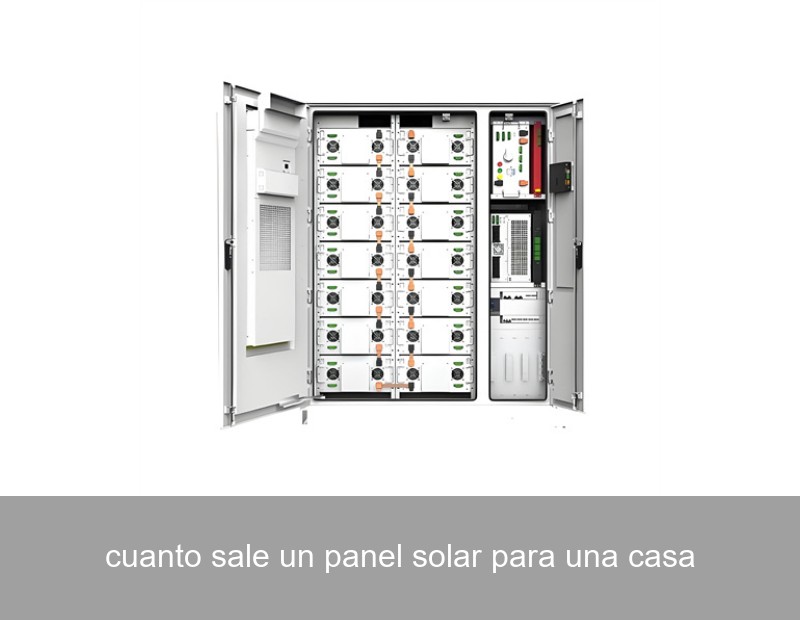 cuanto sale un panel solar para una casa