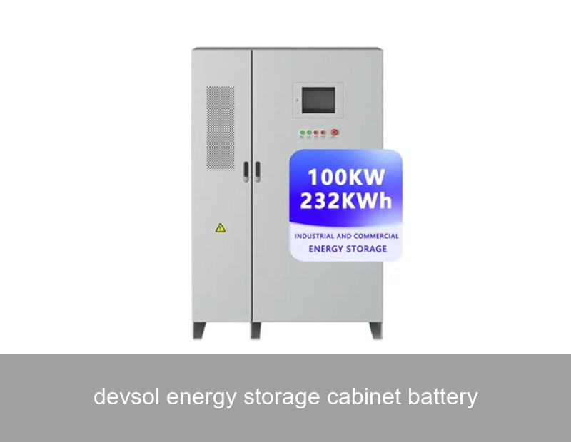 devsol energy storage cabinet battery