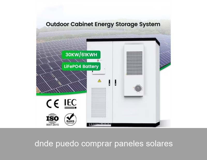 dnde puedo comprar paneles solares