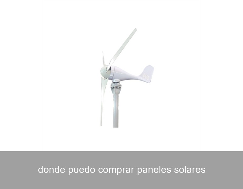 donde puedo comprar paneles solares