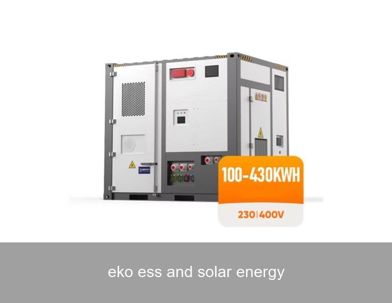 eko ess and solar energy