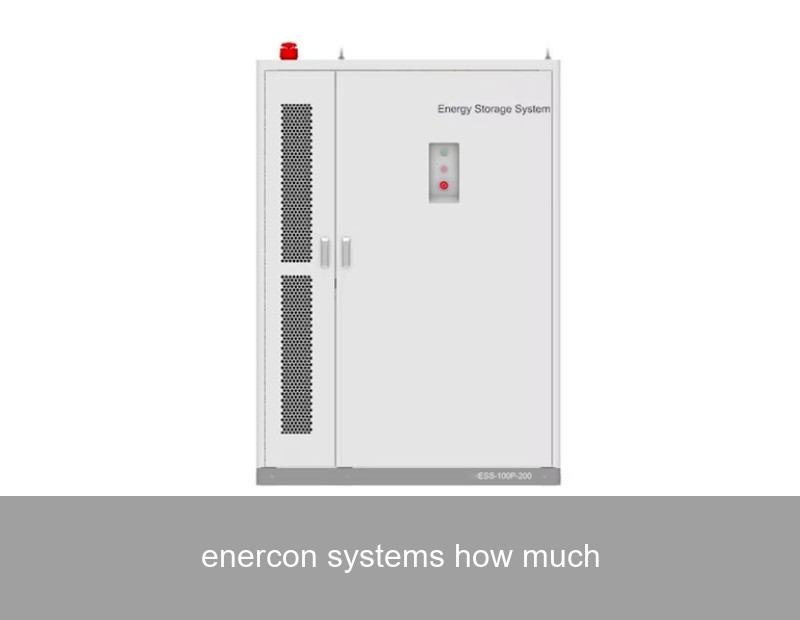 enercon systems how much