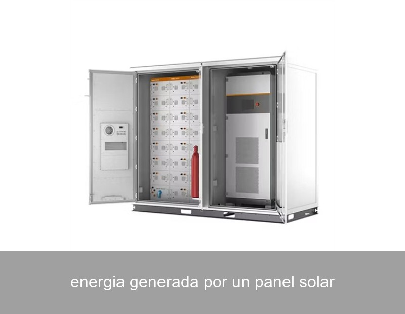 energia generada por un panel solar