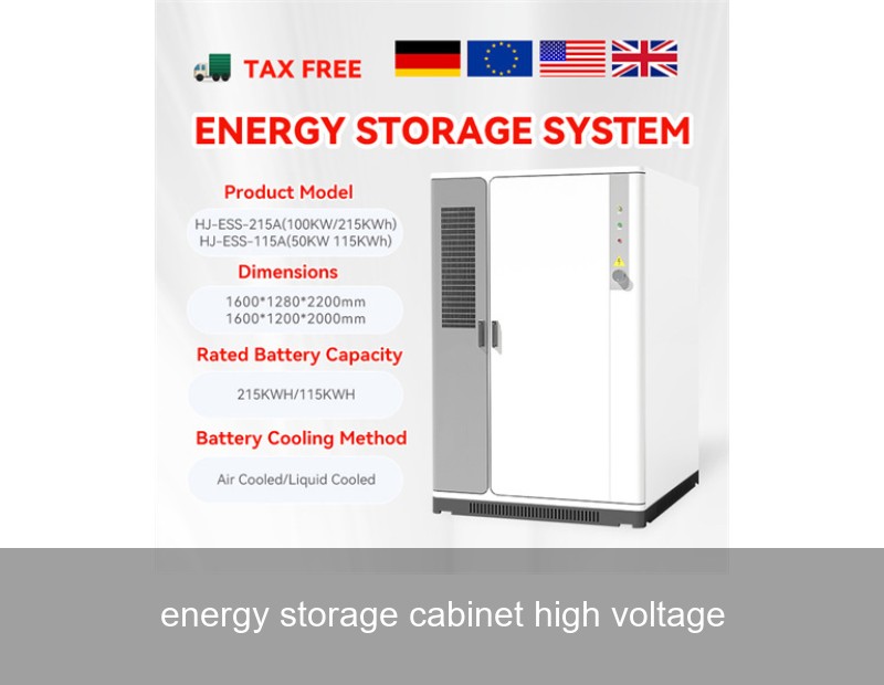 energy storage cabinet high voltage