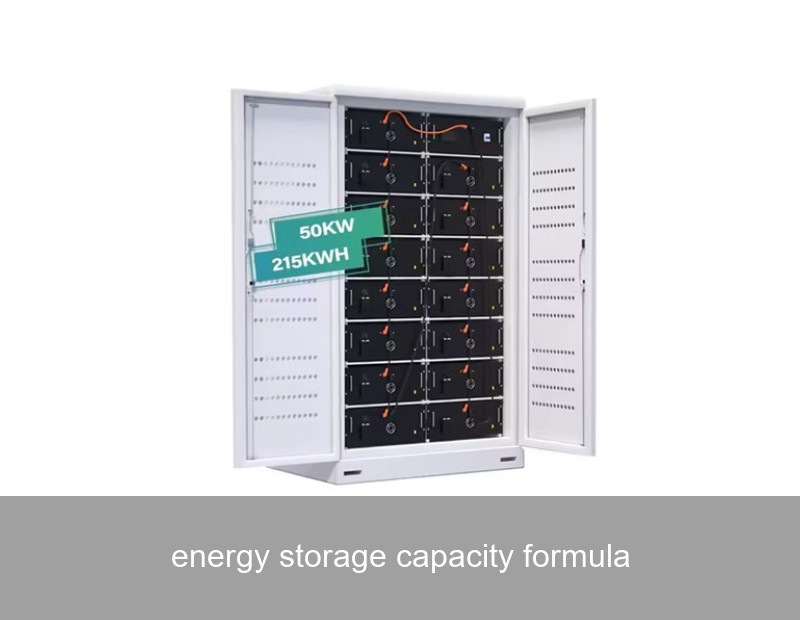 energy storage capacity formula