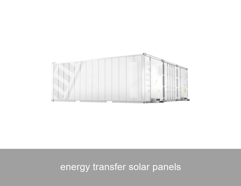 energy transfer solar panels