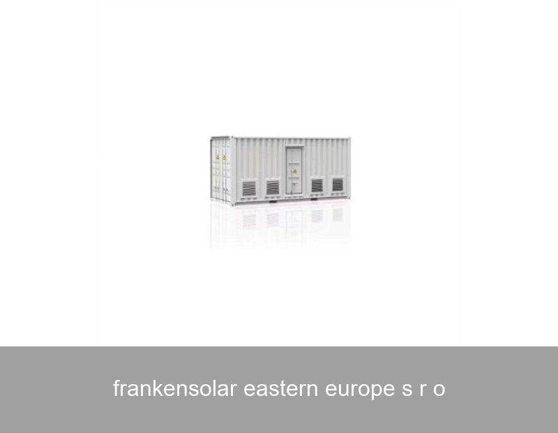 frankensolar eastern europe s r o