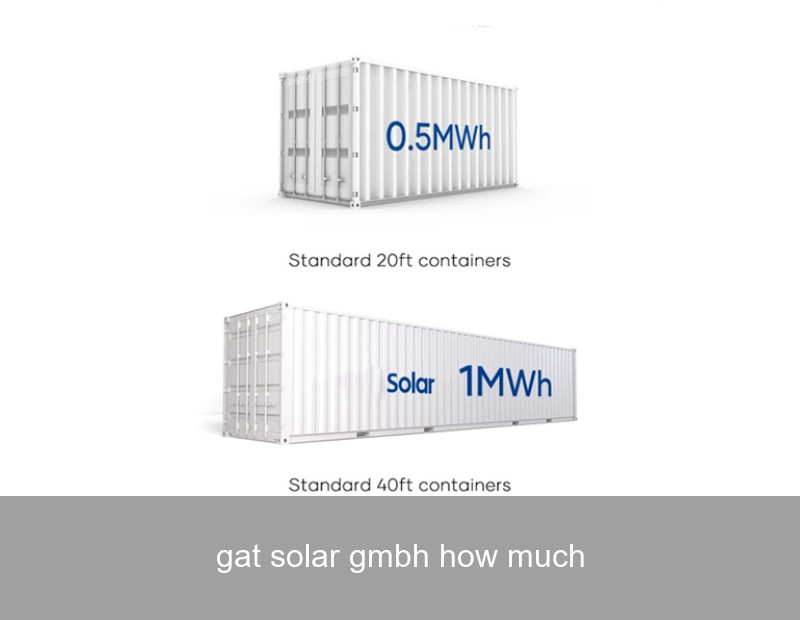 gat solar gmbh how much