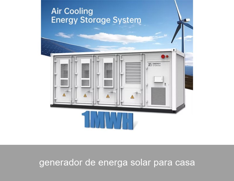 generador de energa solar para casa