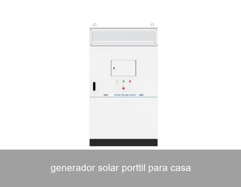 generador solar porttil para casa