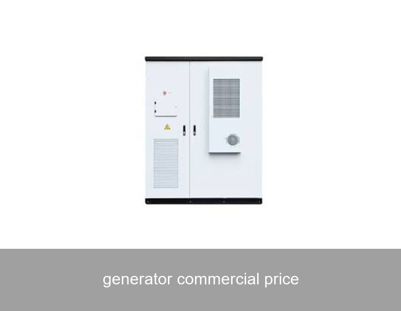 generator commercial price
