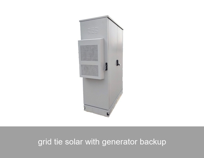 grid tie solar with generator backup