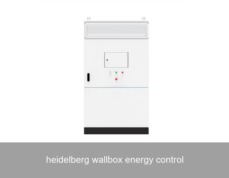 heidelberg wallbox energy control