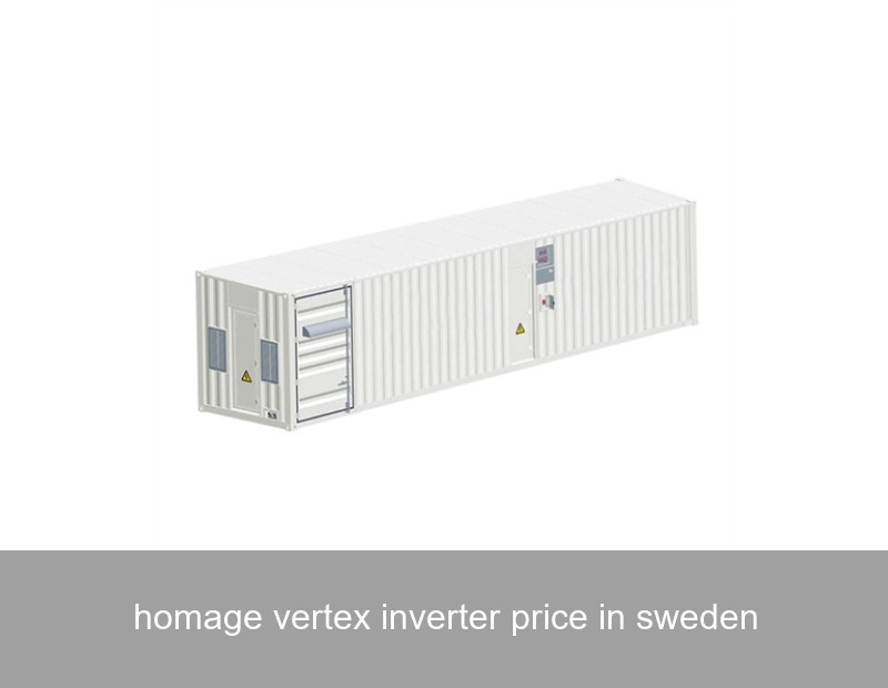 homage vertex inverter price in sweden