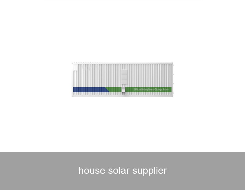 house solar supplier