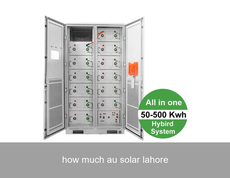 how much au solar lahore
