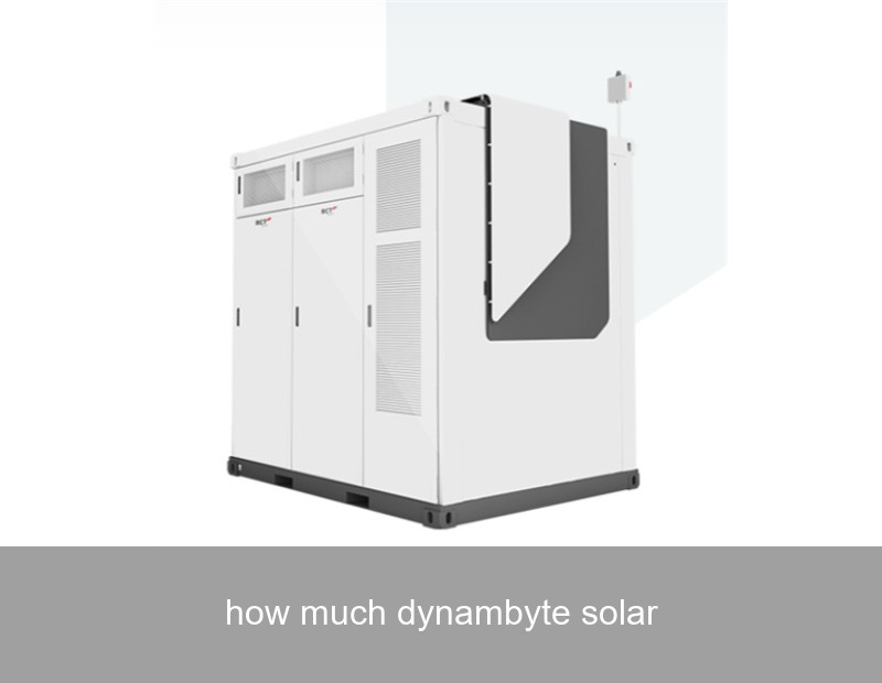 how much dynambyte solar