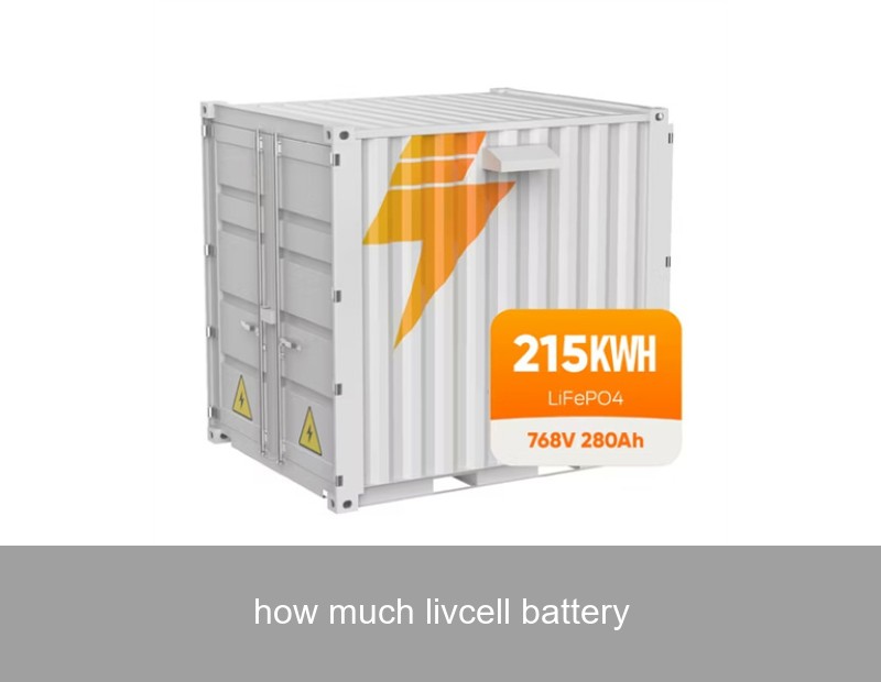 how much livcell battery