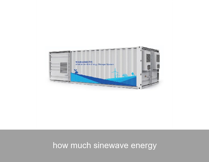 how much sinewave energy