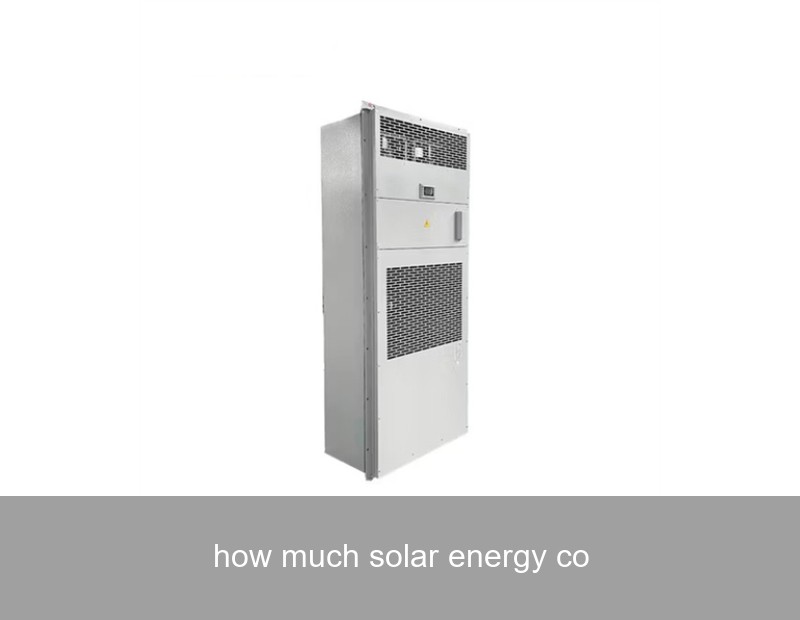 how much solar energy co