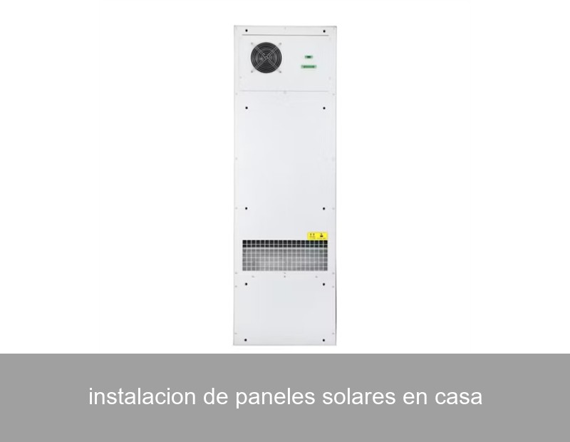 instalacion de paneles solares en casa