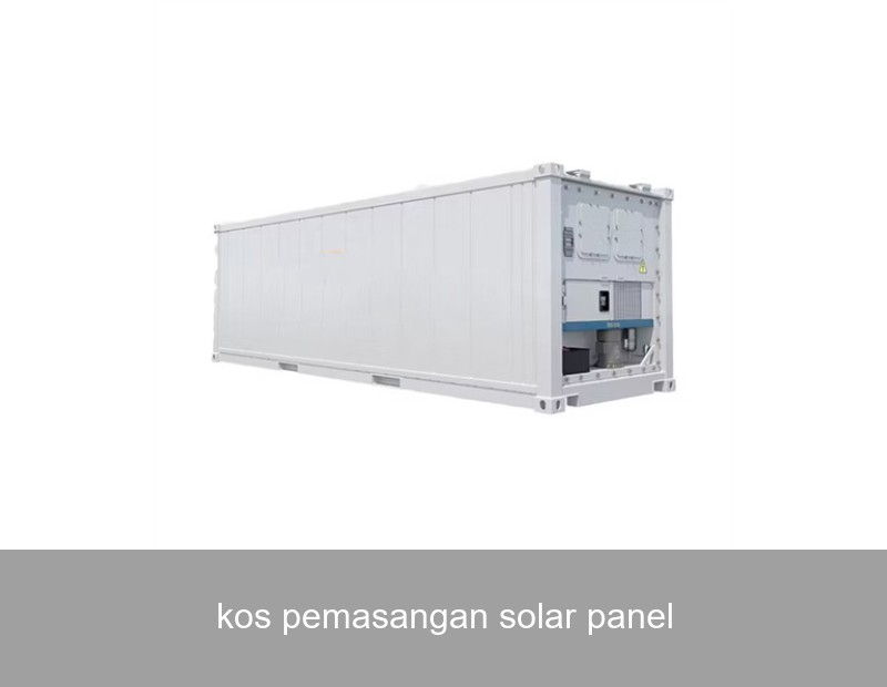 kos pemasangan solar panel