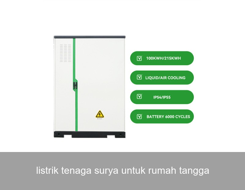 listrik tenaga surya untuk rumah tangga