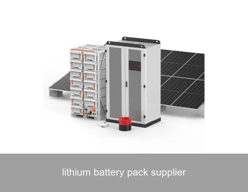 lithium battery pack supplier