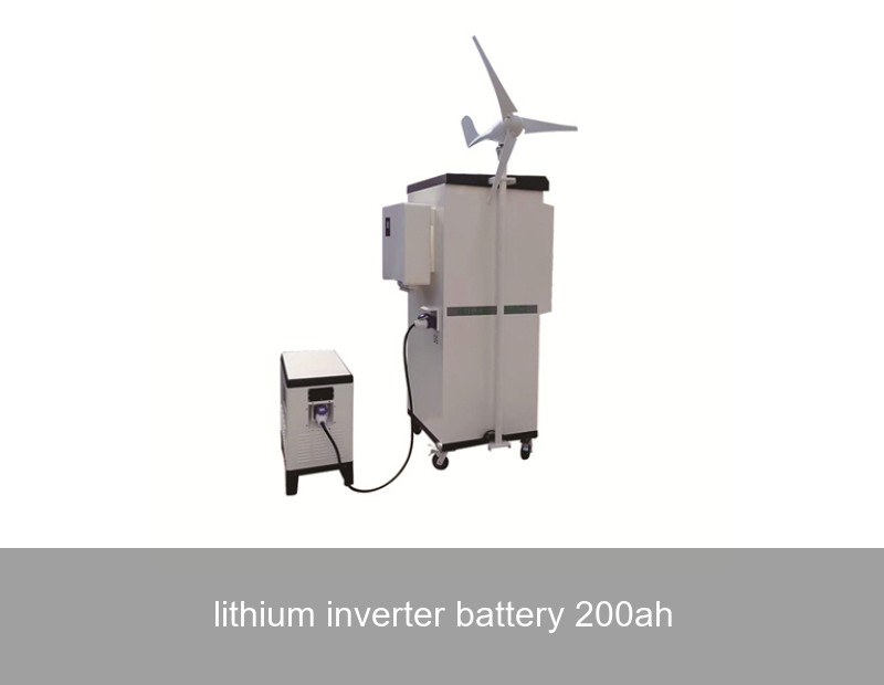 lithium inverter battery 200ah