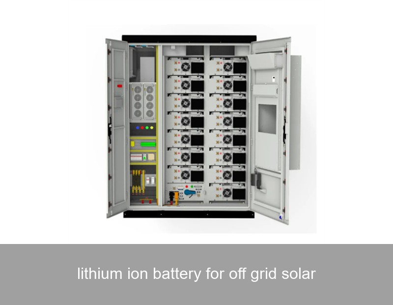 lithium ion battery for off grid solar