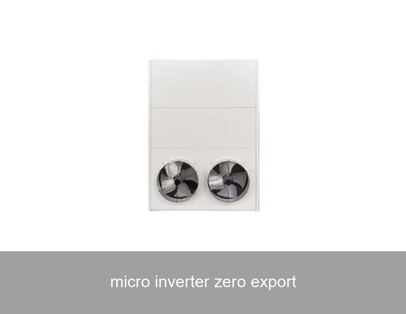micro inverter zero export