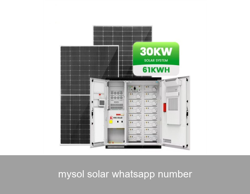 mysol solar whatsapp number