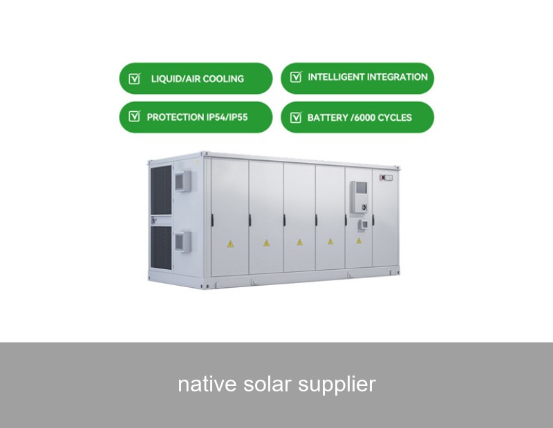 native solar supplier