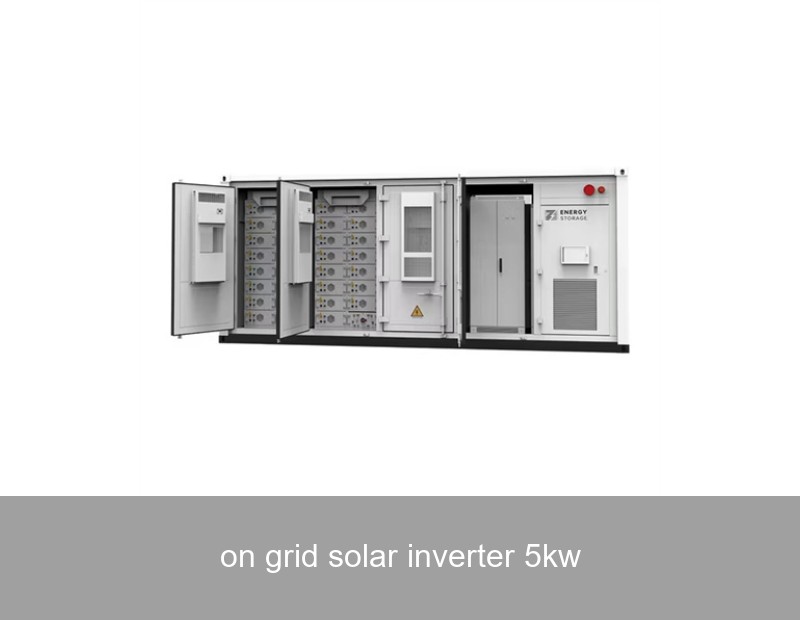 on grid solar inverter 5kw