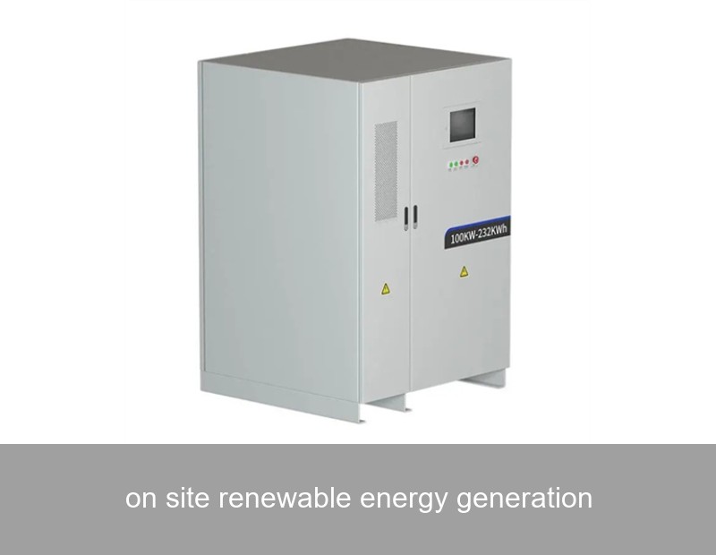 on site renewable energy generation